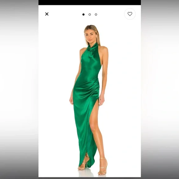 green emerald velvet dress Amazon.com: Amanda Uprichard Backless Samba Mini Dress, Bandana,-Small :  Clothing, Shoes & Jewelry